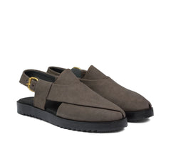 Traditional Peshawari Chappal - Premium Suede | Rustic Charm VP2001