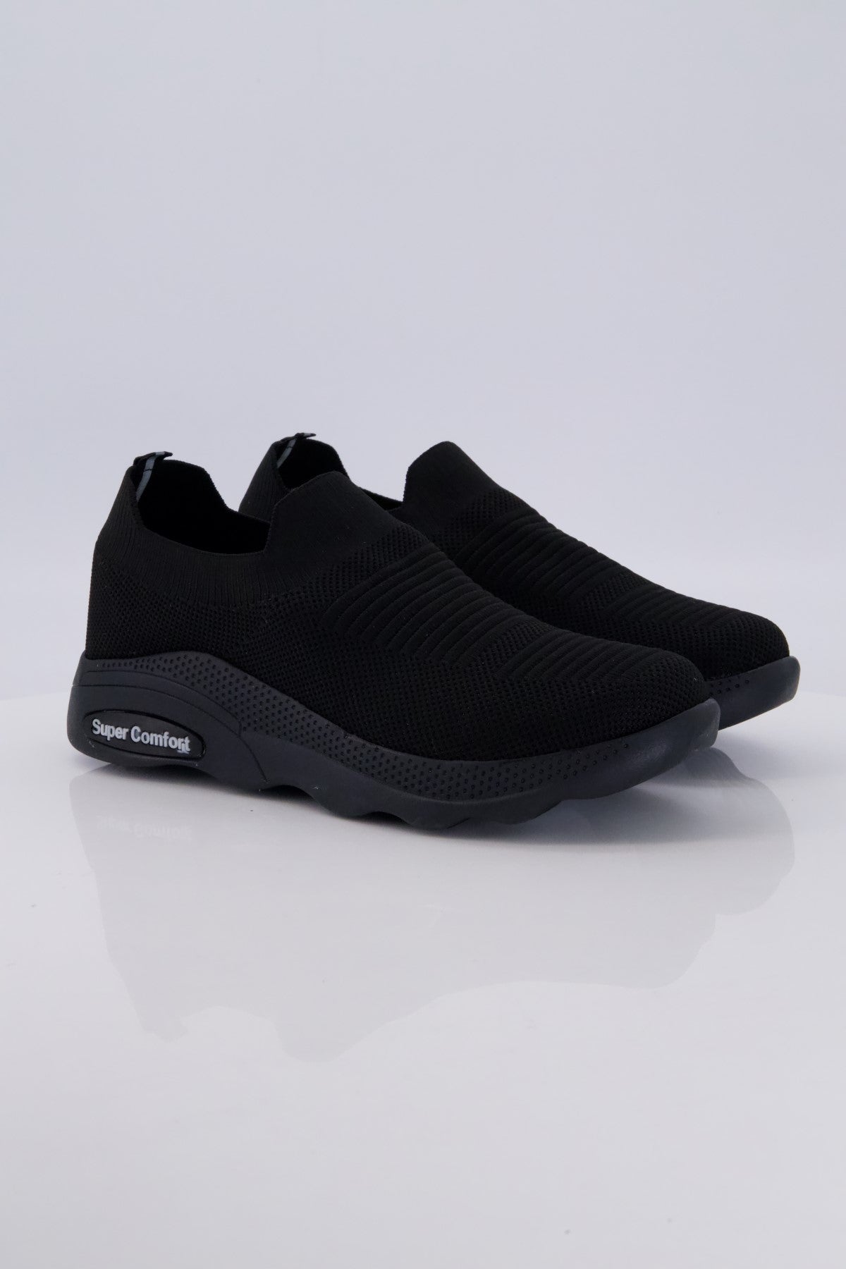 Men's Lightweight Sports Shoes - EVA Comfort Insole | Black